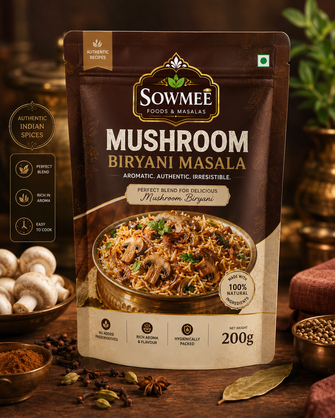 Mushroom Biryani Masala 200g